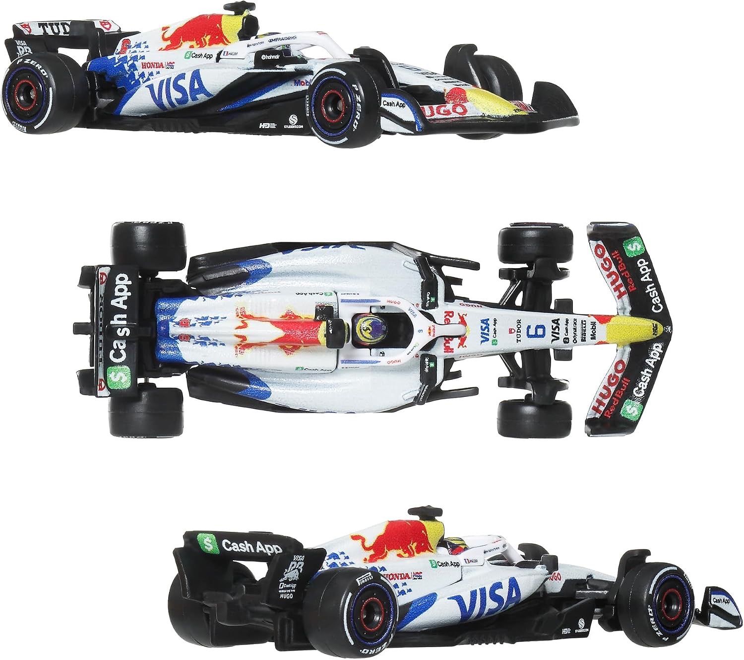 ホットウィール プレミアム レース アソートメント F1 4台セット