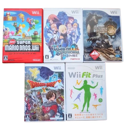 すぐに遊べる＜Wii本体set＋ゲームソフト＞☆全国一律送料無料