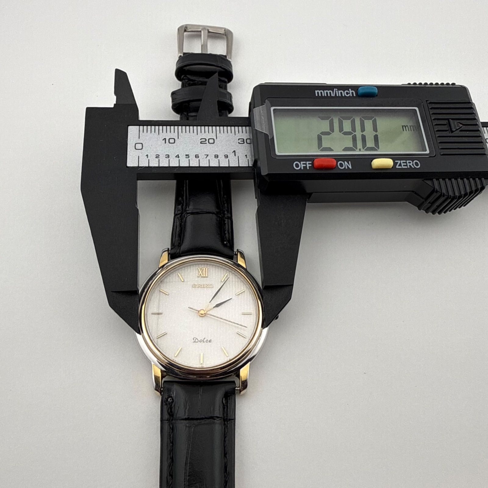 SEIKO 5S21-6010 セイコー DOLCE ドルチェ メンズ腕時計 クォーツ 稼働