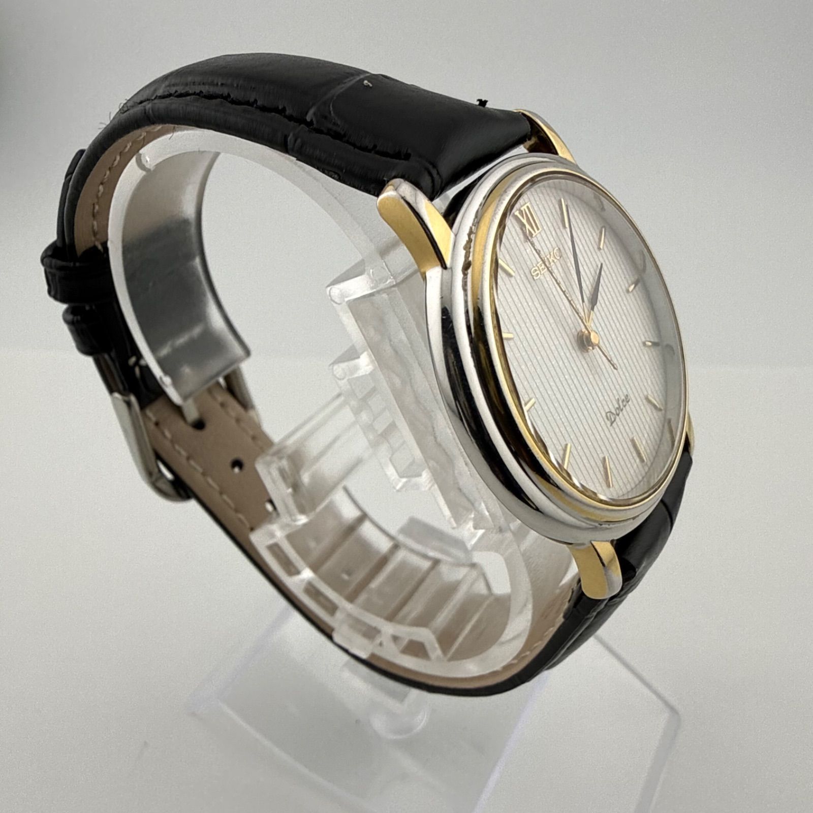 SEIKO 5S21-6010 セイコー DOLCE ドルチェ メンズ腕時計 クォーツ 稼働