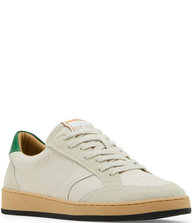 スティーブ マデン メンズ シューズ ドレスシューズ スニーカー スエード レース レザー Steve Madden Mens Prismo Leather and Suede Perforated