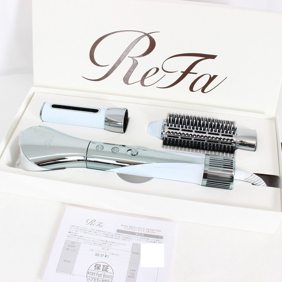 新品】MTG ReFa BEAUTECH RESETTER RE-BI-02A ホワイト ヘアドライヤー 