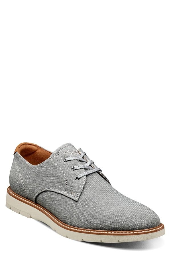フローシャイム メンズ シューズ オックスフォード ダービー Florsheim Vibe Derby Gray グレー