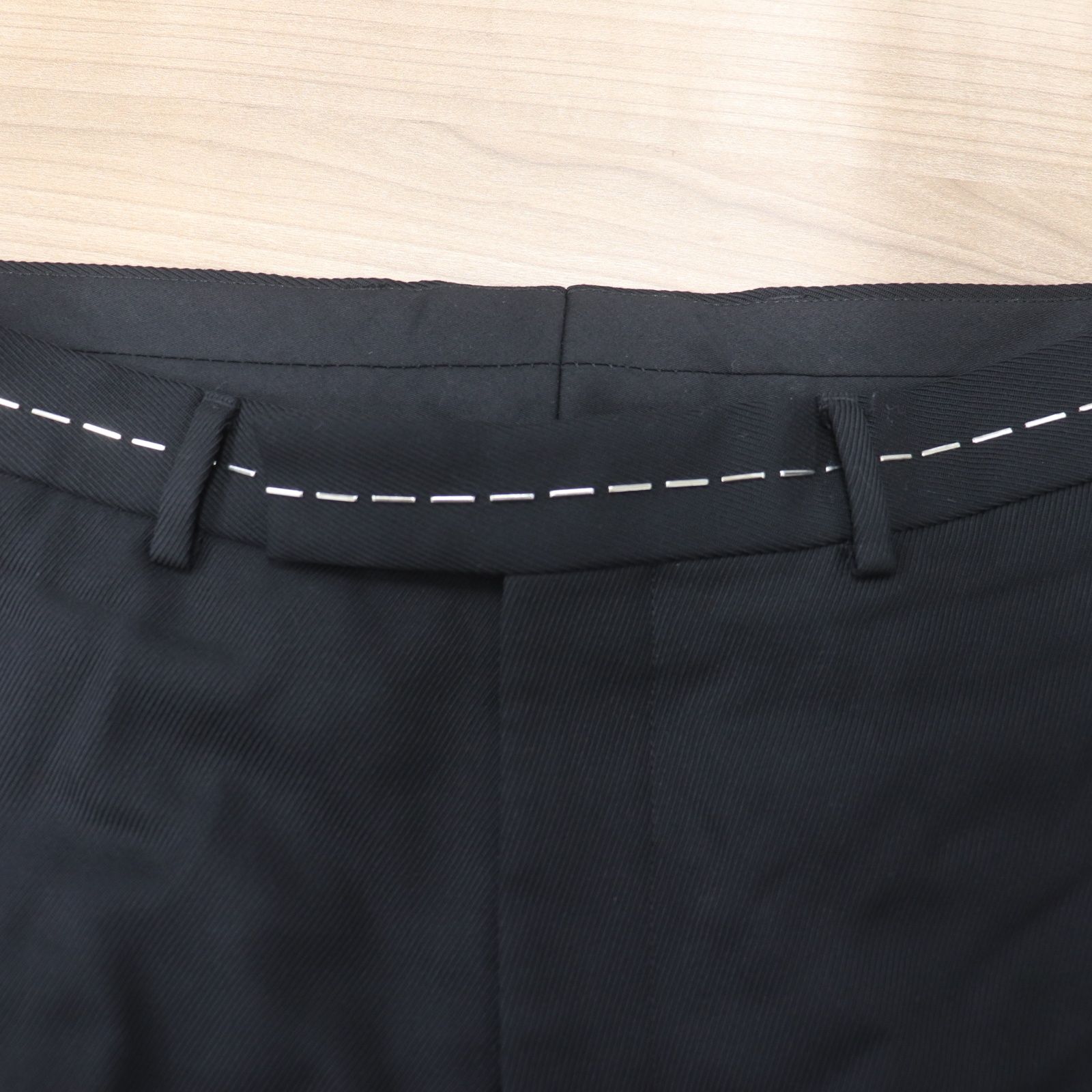 IT1CA8P5SOY4 Dior HOMME ディオールオム パンツ 763C190W6350 ブラック サイズ48 メンズ ボトムス ウール メタル IT1CA8P5SOY4 Dior HOMME ディオールオム パンツ 763C190W6350