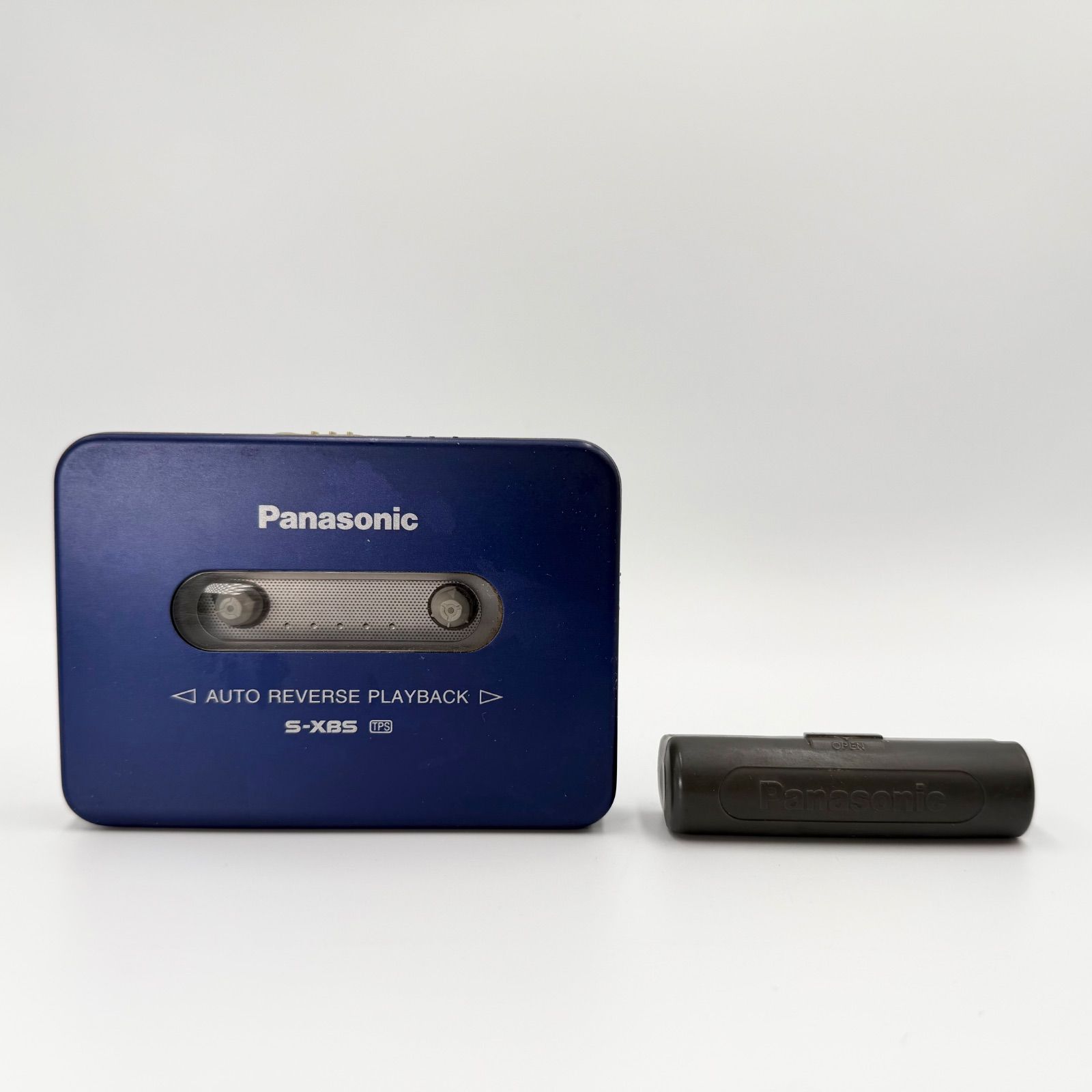 パナソニック カセットプレーヤー RQ-SX35 ブルー ジャンク品（動作