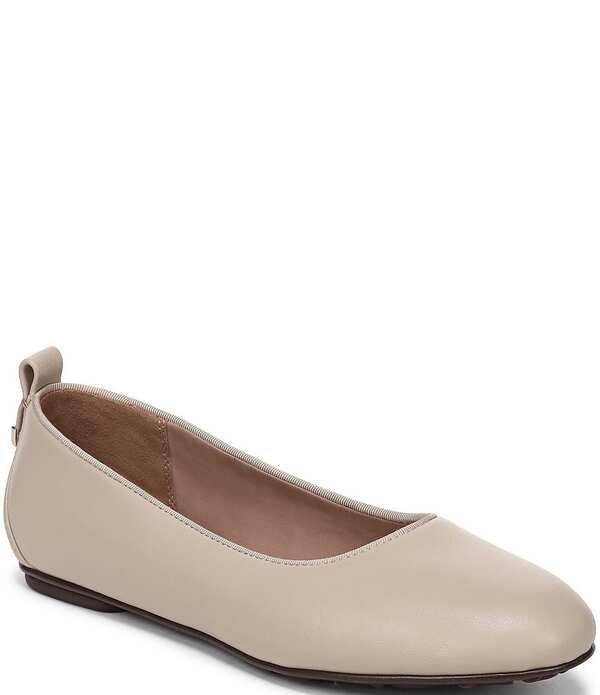 ナチュライザー レディース シューズ パンプス レザー Naturalizer Ava Leatheround Toe Ballet Flatsandstone Beige ベージュ