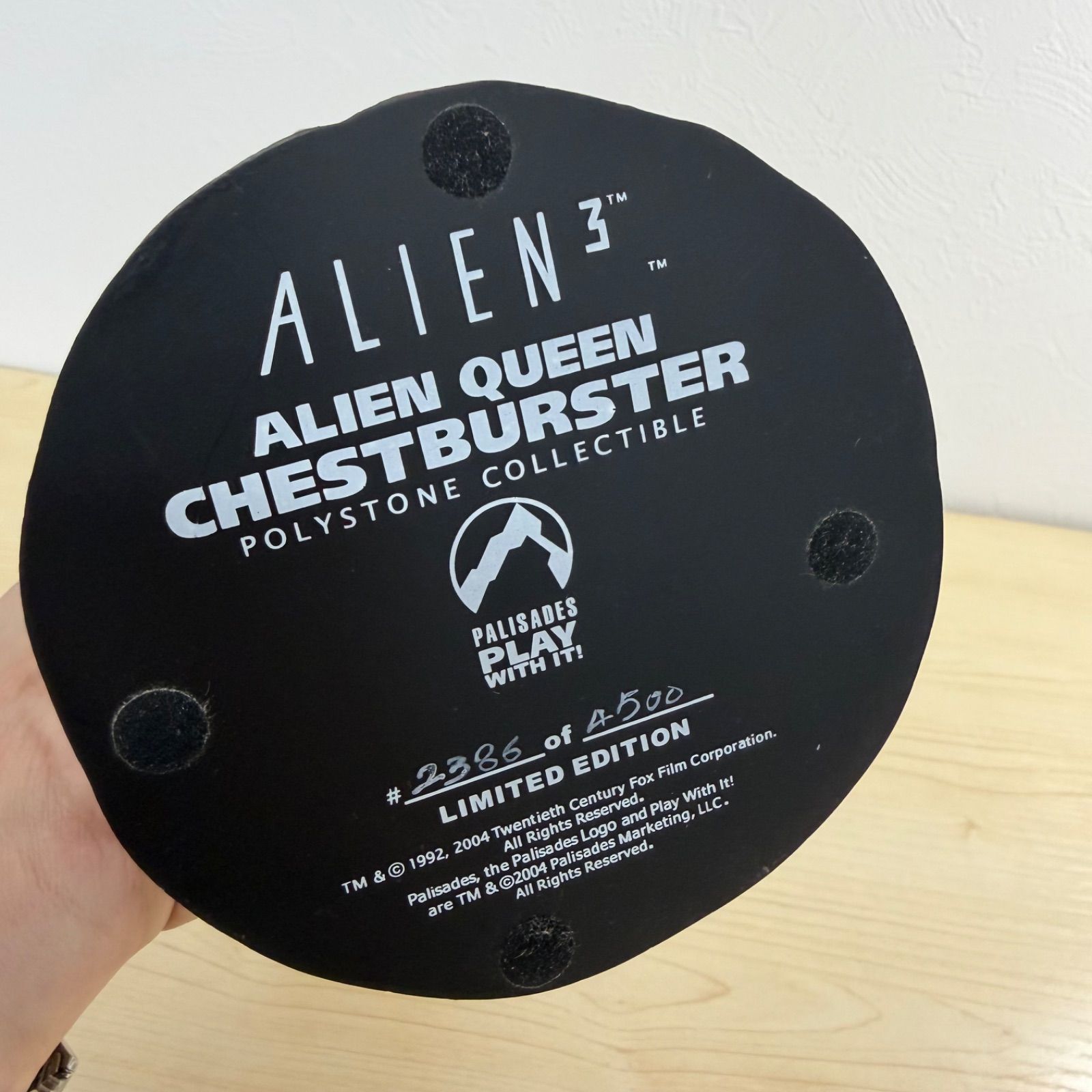 世界4500体限定 パリセイズ ALIEN3 クイーン チェストバスター