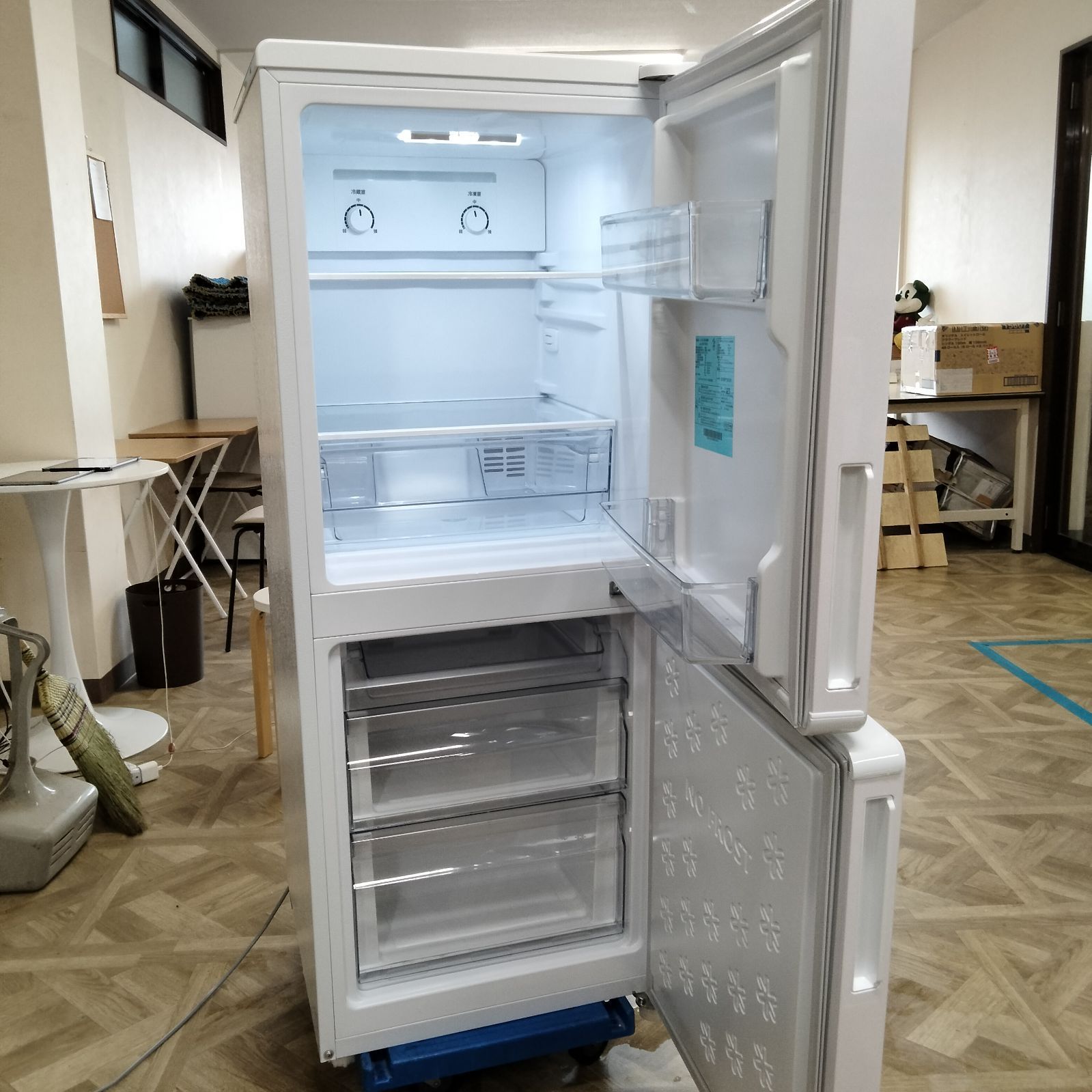 N-7348] Haier ハイアール ノンフロン冷凍冷蔵庫 148L 2023年製 JR