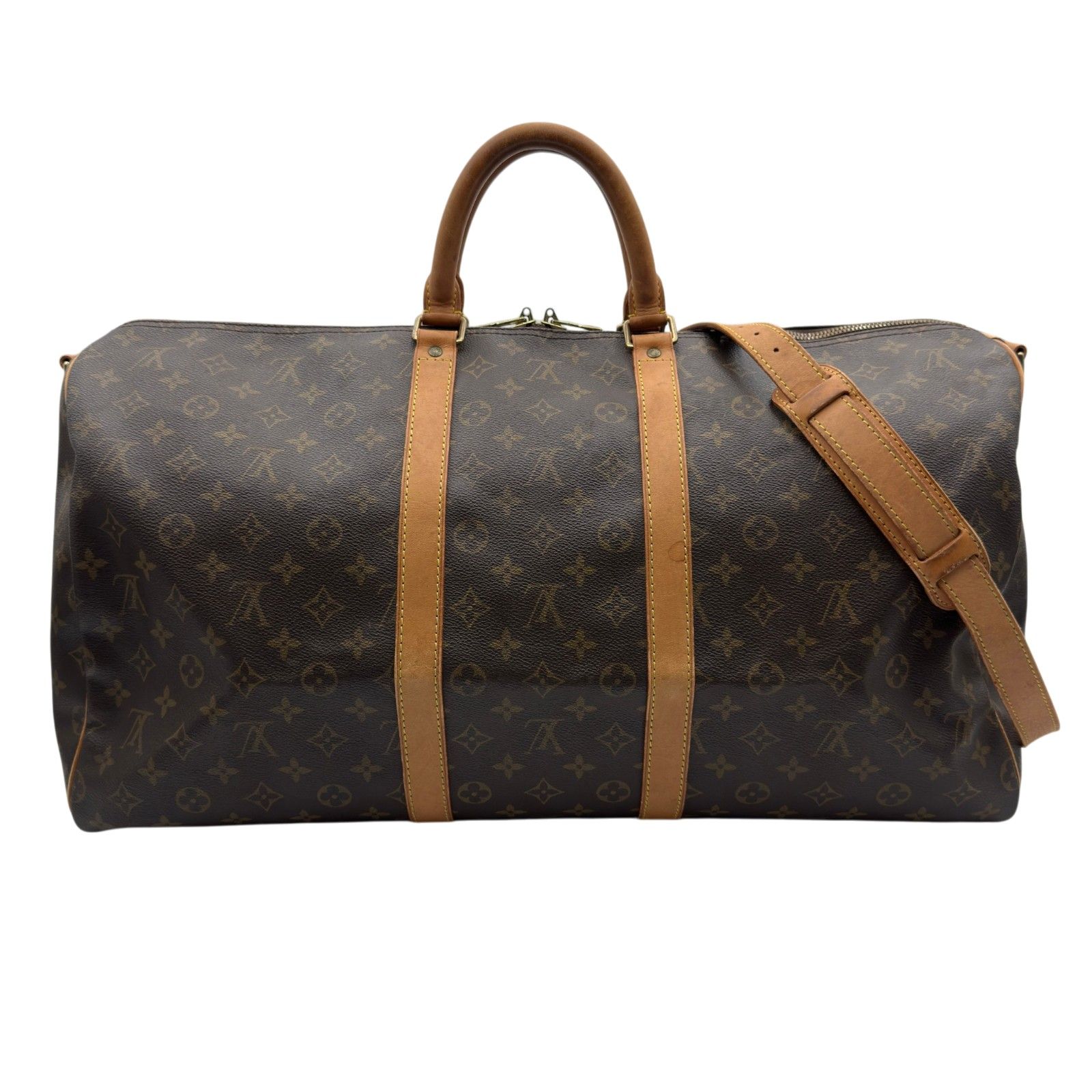 美品 ルイヴィトン キーポル55 M41414 付属品セット ルイ・ヴィトン LOUIS VUITTON キーポル・バンドリエール55 M41414