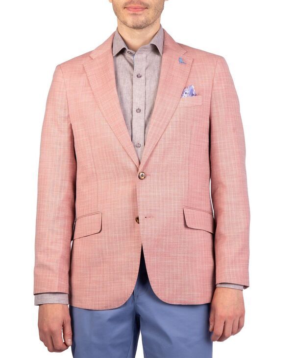 テーラーバード メンズ アウター ジャケット・ブルゾン コート Tailorbyrd Men Solidobby Sport Coat Sunwashed red レッド