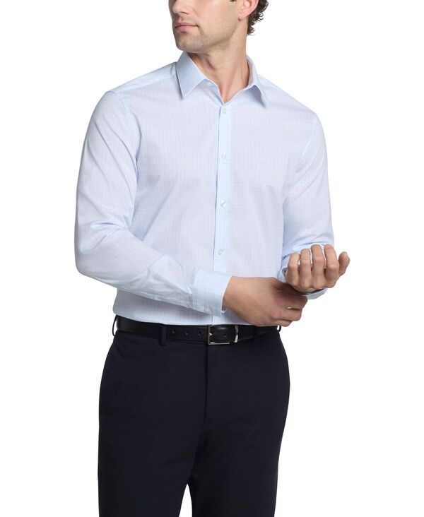 カルバンクライン メンズ トップス シャツ Calvin Klein MenslimFit Dresshirt Blue ブルー
