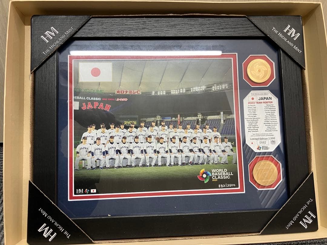 2023年 WBC 日本代表 フォトミントセット 限定シリアル882/2500 2023年 WBC 日本代表 フォトミントセット 限定シリアル882/2500 - メルカリ
