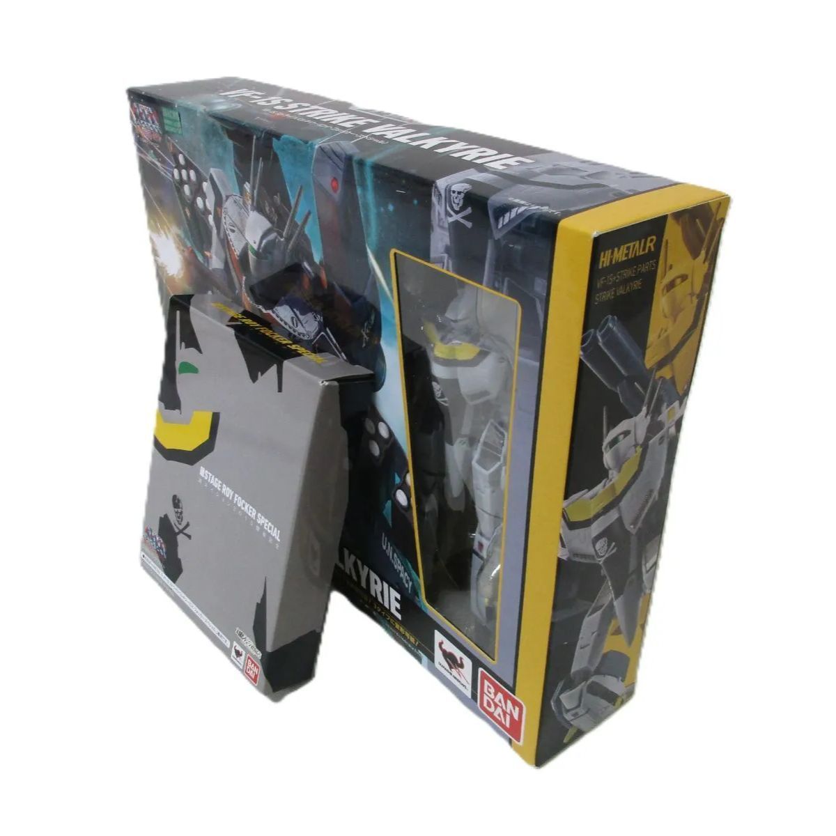 中古】未開封 HI-METAL R VF-1Sストライクバルキリー(ロイ・フォッカー