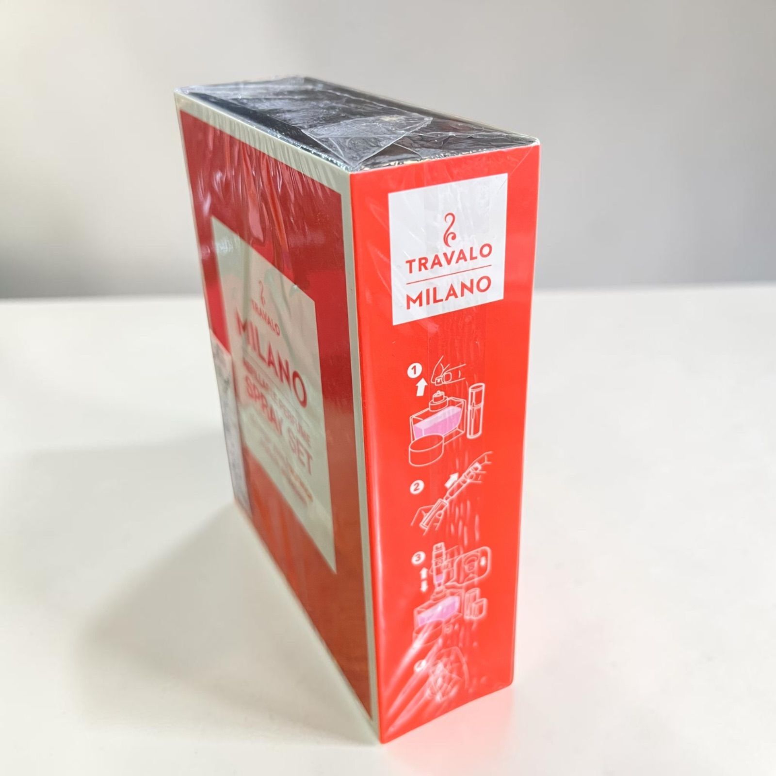 TRAVALO トラヴァーロ MILANO ミラノ アトマイザー オレンジ
