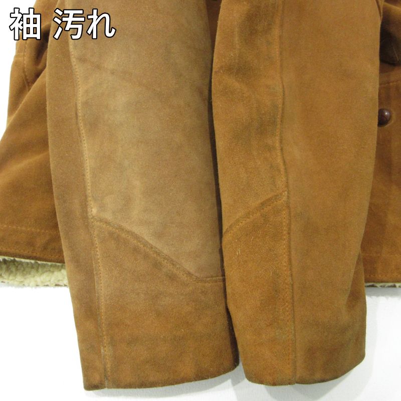 三重本店】 中古 schott | ショット スエード ランチコート ボア