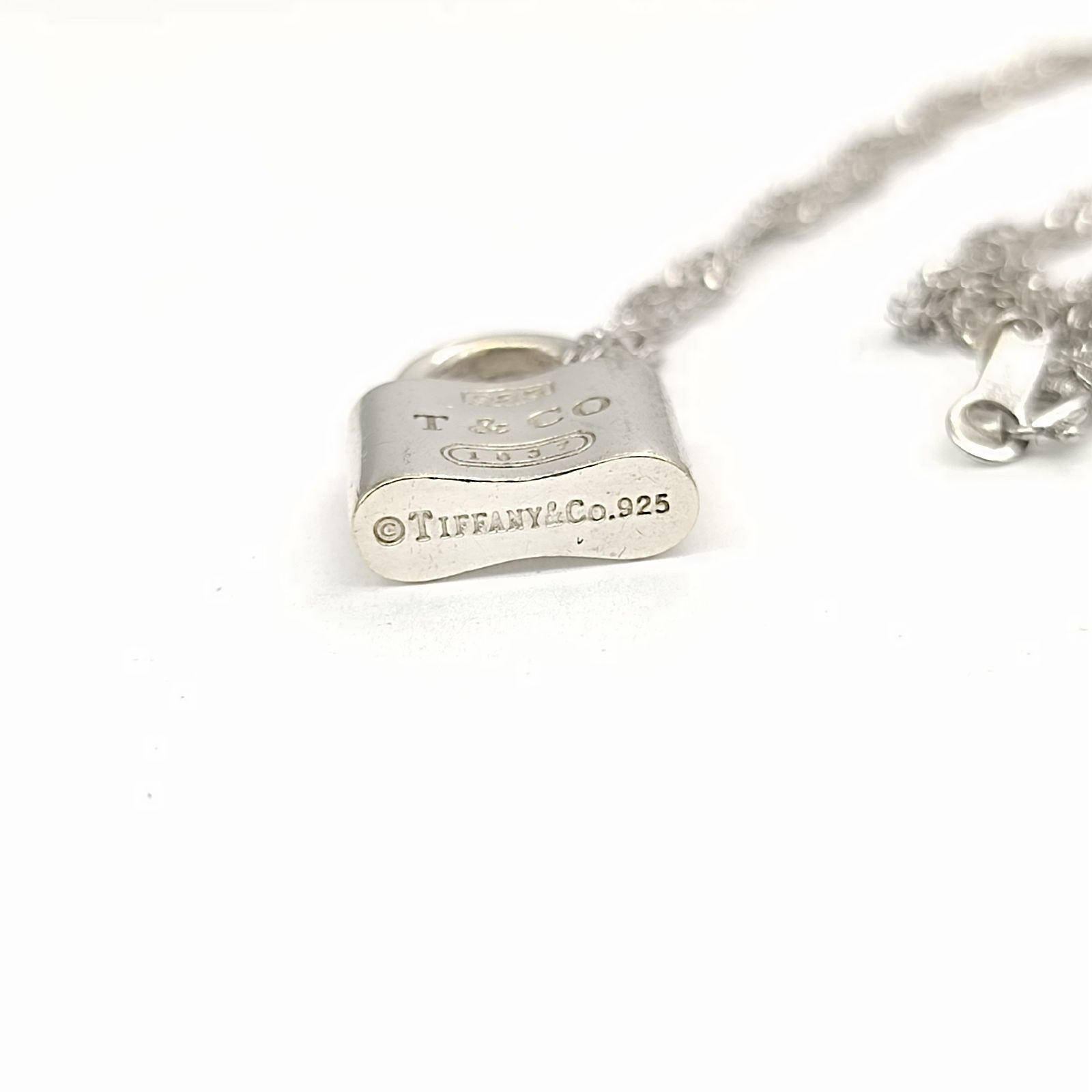 美品】Tiffany＆Co. ティファニー 1837 ロック ミニカデナ ネックレス