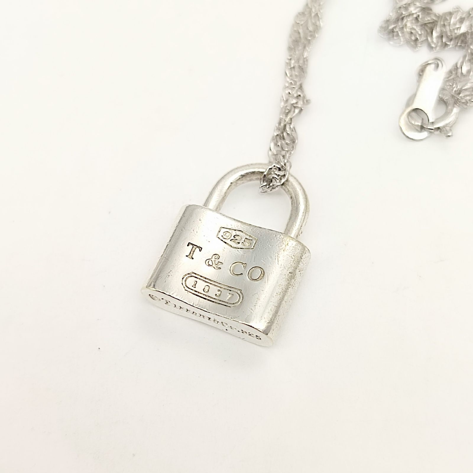 美品】Tiffany＆Co. ティファニー 1837 ロック ミニカデナ ネックレス