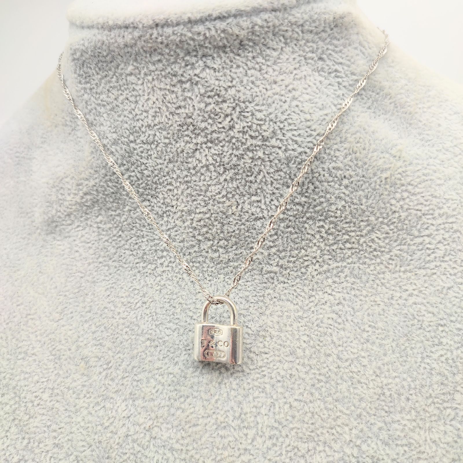 美品】Tiffany＆Co. ティファニー 1837 ロック ミニカデナ ネックレス