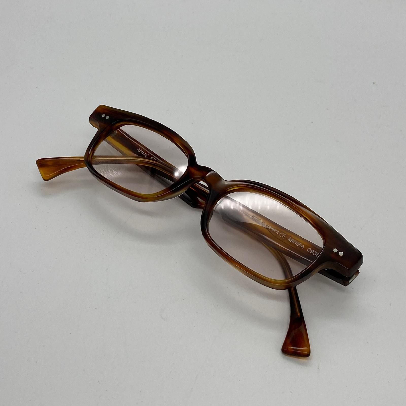 【姫路東店】 中古 Anne et Valentin アンバレンタイン  メガネ MINIBA ブラウン 【116】 姫路東店】 中古 Anne et Valentin アンバレンタイン メガネ MINIBA