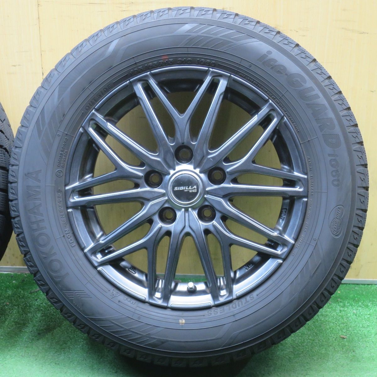 バリ溝！23年！9分◎スタッドレス 195/65R15 ヨコハマ アイスガード