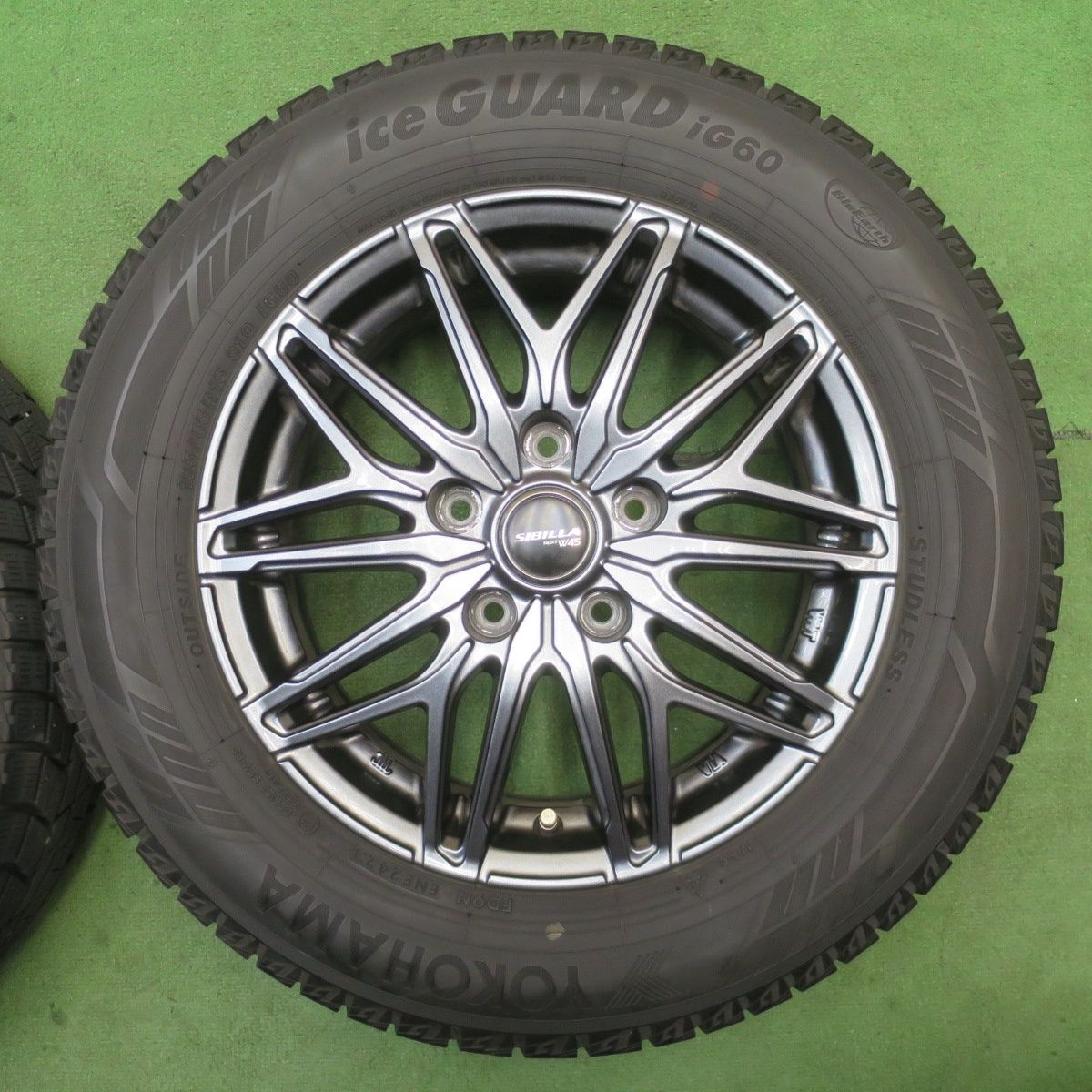 バリ溝！23年！9分◎スタッドレス 195/65R15 ヨコハマ アイスガード