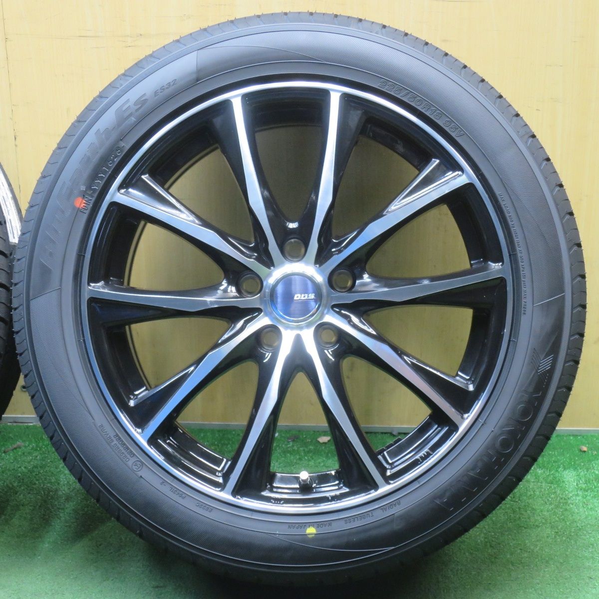 未使用！26年◎225/50R18 ヨコハマ BluEarth-ES ES32 D.O.S. DOS 