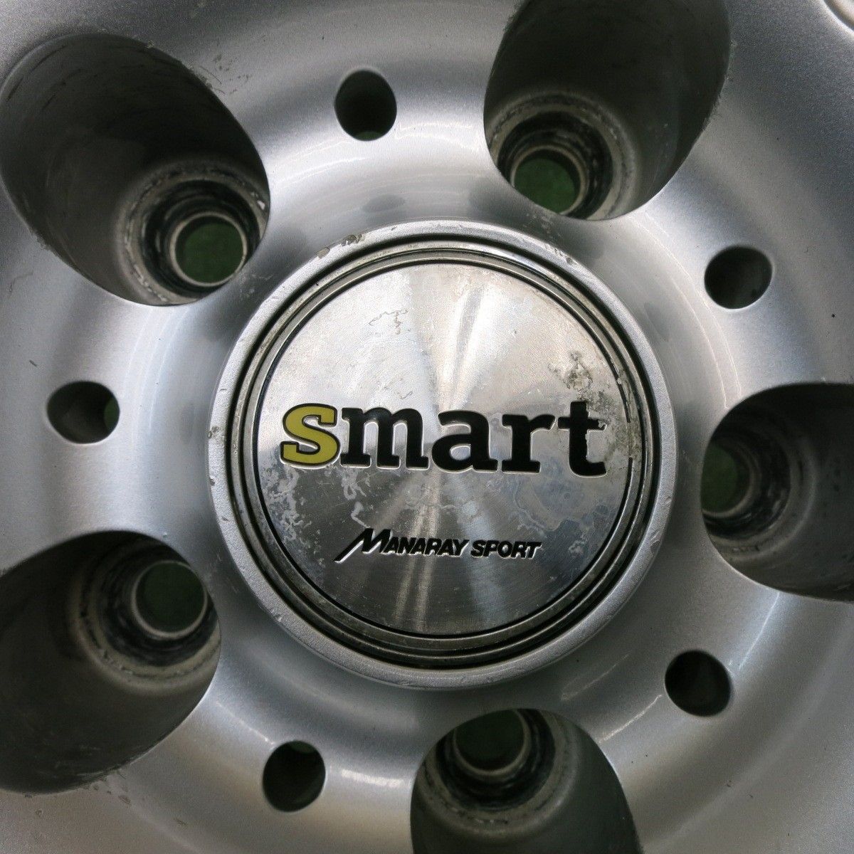 送料無料] 4本価格☆smart MANARAY SPORT 18インチ ホイール スマート
