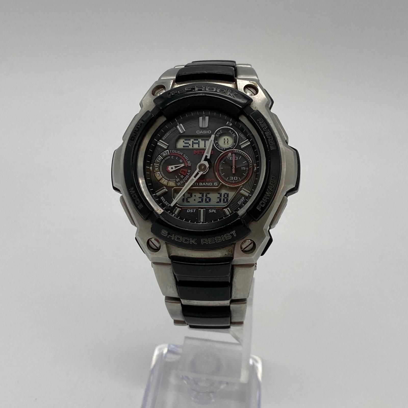 【生産終了モデル】G-SHOCK MTG-1500B ブラック 電波ソーラー CASIO/カシオ G-SHOCK/Gショック MTG-1500 タフムーブメント タフ