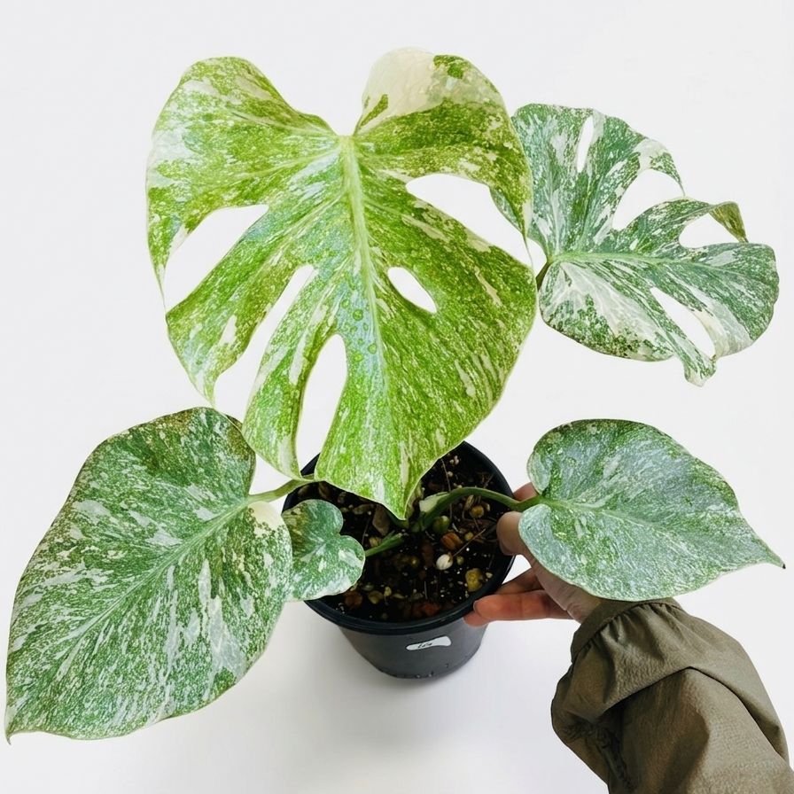 Monstera deliciosa “Legacy” モンステラ デリシオーサ レガシー 美株