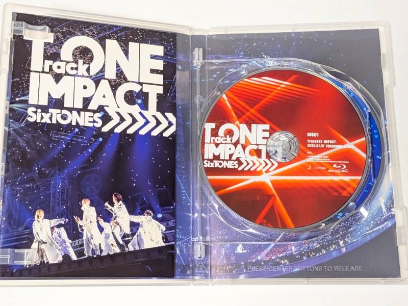 SixTONES 通常盤 ライブBlu-ray 2点セット Track ONE IMPACT/on eST