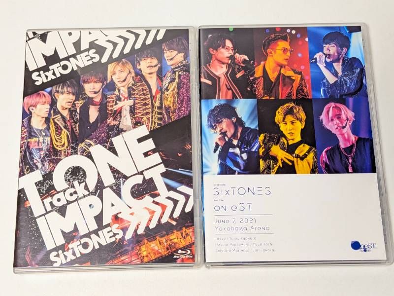SixTONES 通常盤 ライブBlu-ray 2点セット Track ONE IMPACT/on eST