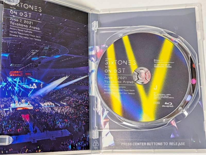 SixTONES 通常盤 ライブBlu-ray 2点セット Track ONE IMPACT/on eST
