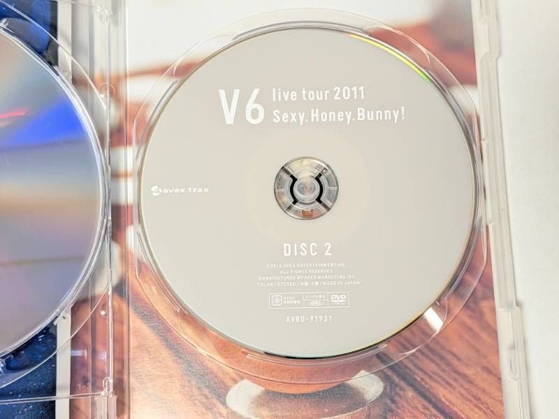 V6 live tour 2011 Sexy.Honey.Bunny! 通常盤 DVD - メルカリ