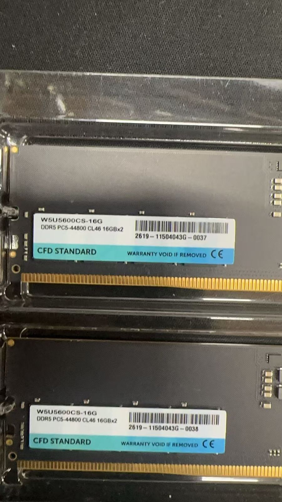 美品 CFD DDR5 32GB (16GB×2) 5600MHz - メルカリ