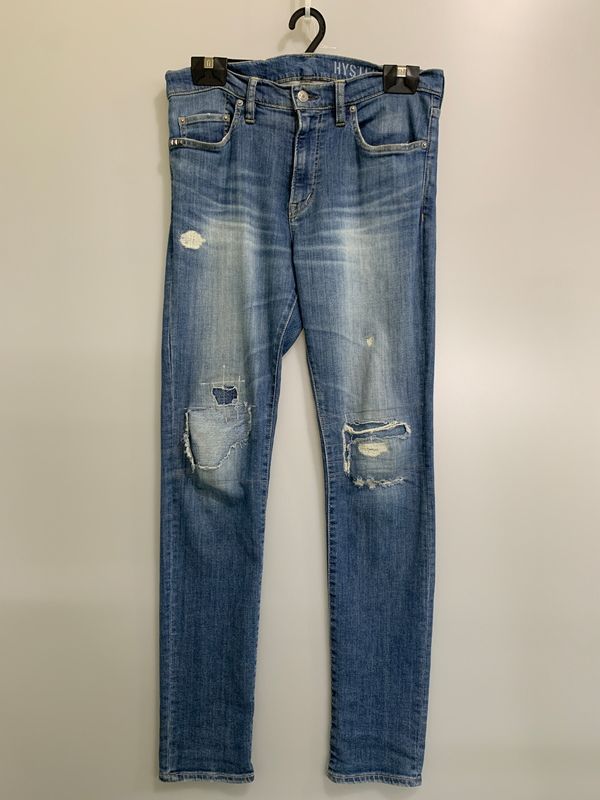 hysteric glamour デニムパンツ ローライズフレアデニムパンツ