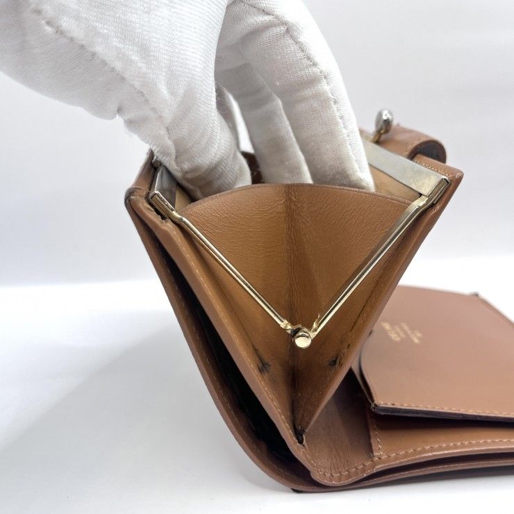 CELINE（セリーヌ） マカダム柄 トリオンフ ヴィンテージ 二つ折り財布