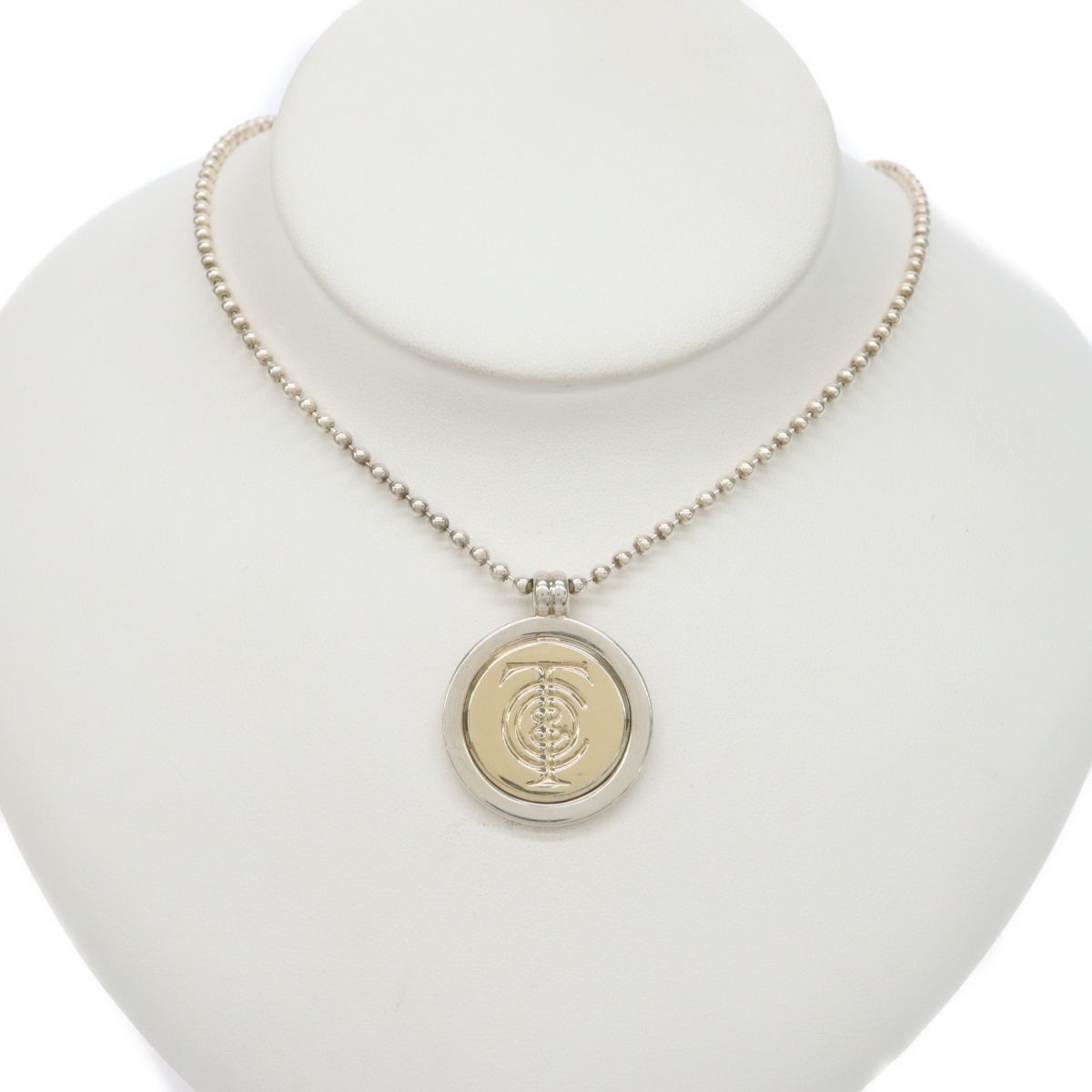 TIFFANY & CO. Tiffany ティファニー 925 シルバー K18 18K コンビ T&C