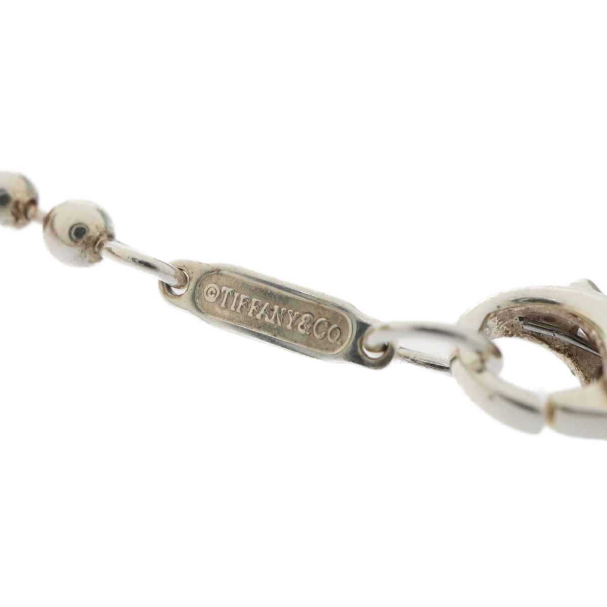 TIFFANY & CO. Tiffany ティファニー 925 シルバー K18 18K コンビ T&C