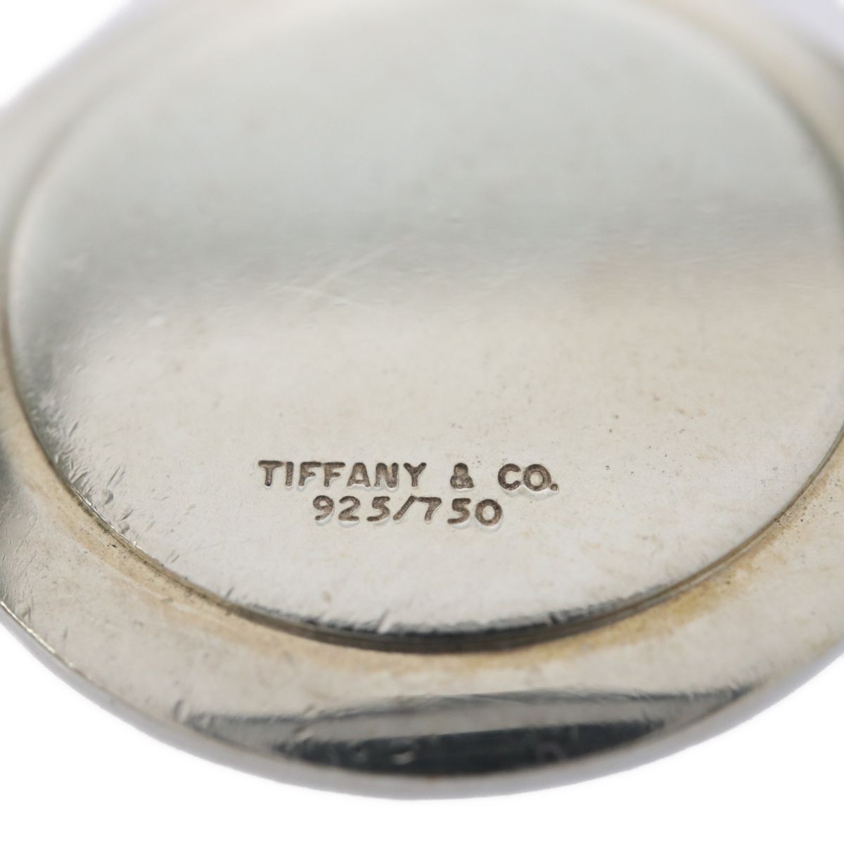 TIFFANY & CO. Tiffany ティファニー 925 シルバー K18 18K コンビ T&C