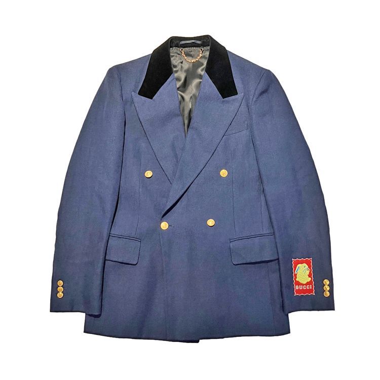 GUCCI グッチ ダブル ブレスト ジャケット 723807 size=46 Sサイズ