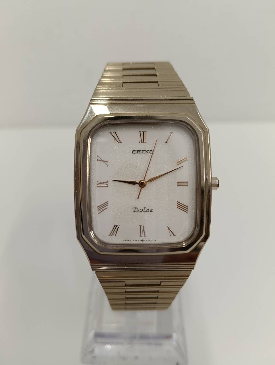 中古品】 SEIKOセイコー Dolceドルチェ 7741-5130 腕時計 クオーツ