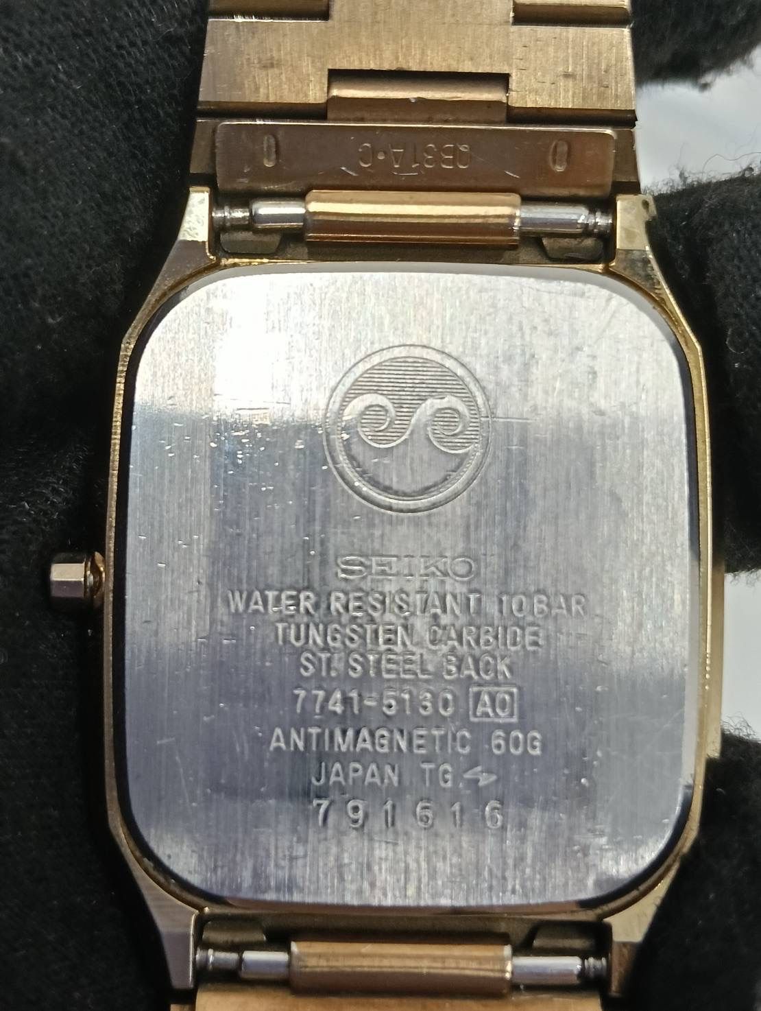 中古品】 SEIKOセイコー Dolceドルチェ 7741-5130 腕時計 クオーツ