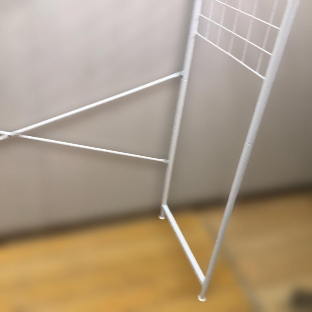 ニトリ オープンクローゼット BN001 126cm ホワイト ハンガーラック 