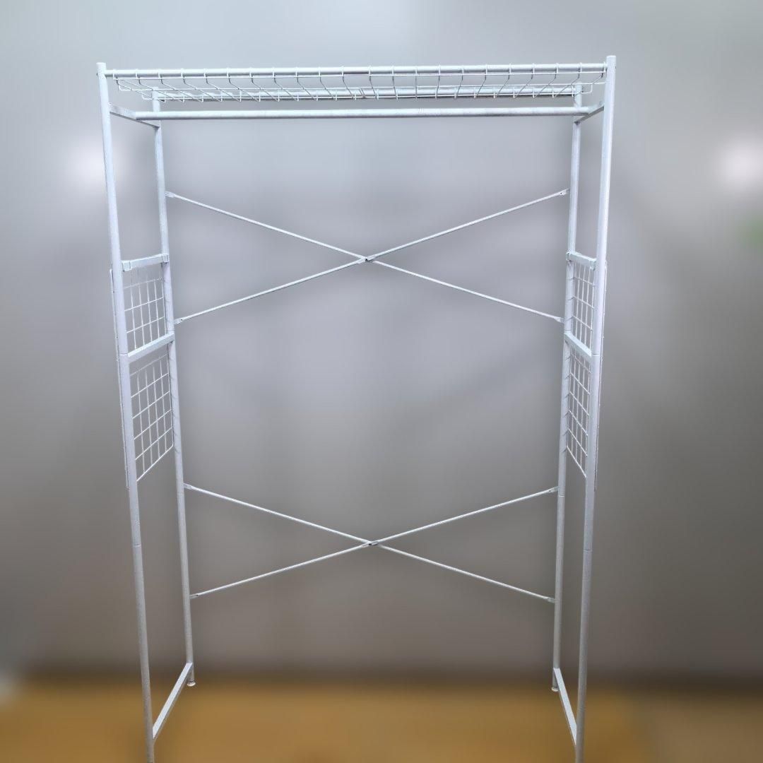 ニトリ オープンクローゼット BN001 ハンガーラック 113109-3 ニトリ オープンクローゼット BN001 126cm ホワイト ハンガーラック