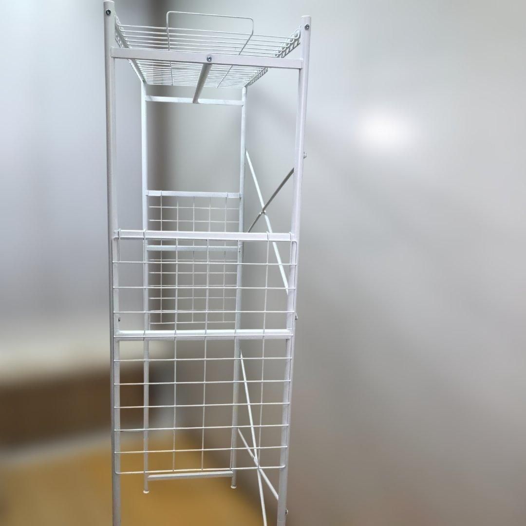 ニトリ オープンクローゼット BN001 126cm ホワイト ハンガーラック