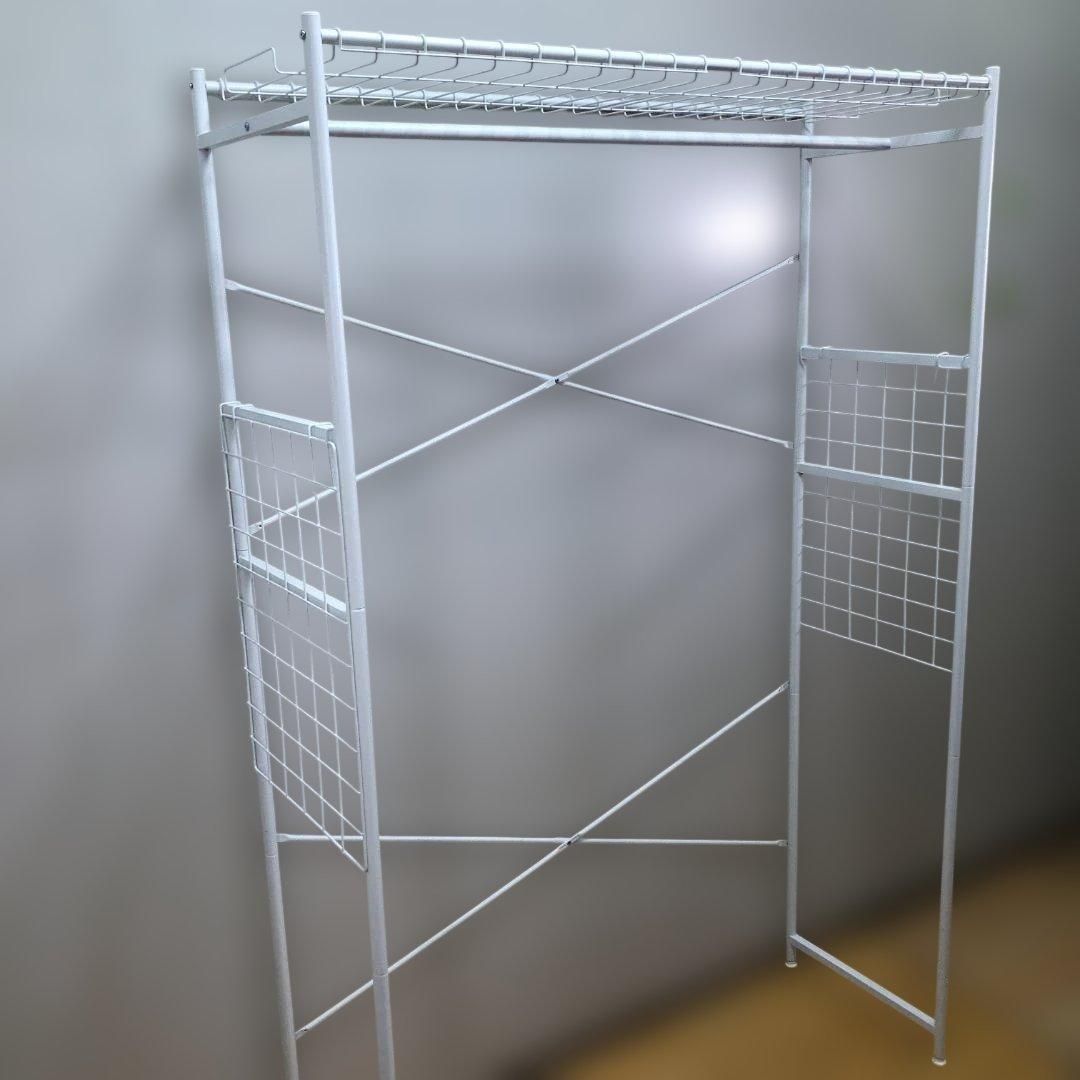 ニトリ オープンクローゼット BN001 ハンガーラック 113109-3 ニトリ オープンクローゼット BN001 126cm ホワイト ハンガーラック