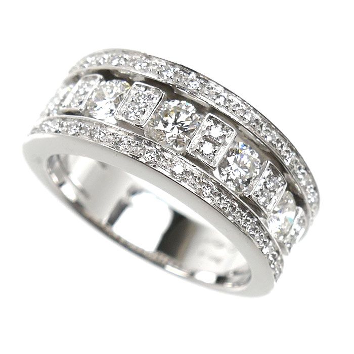美品 ダミアーニ DAMIANI K18WG 18金ホワイト ベルエポック Damiani ダミアーニ K18WG ホワイトゴールド ベルエポック リング