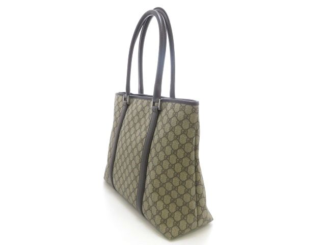 GUCCI グッチ 114288 トートバッグ GGスプリームキャンバス レザー