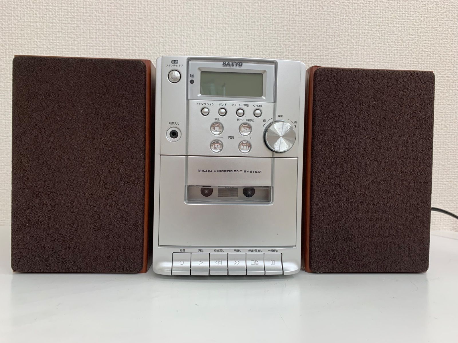 SANYO DC-DA84 ミニコンポ CDラジカセ おまけCD付き C483③ - メルカリ