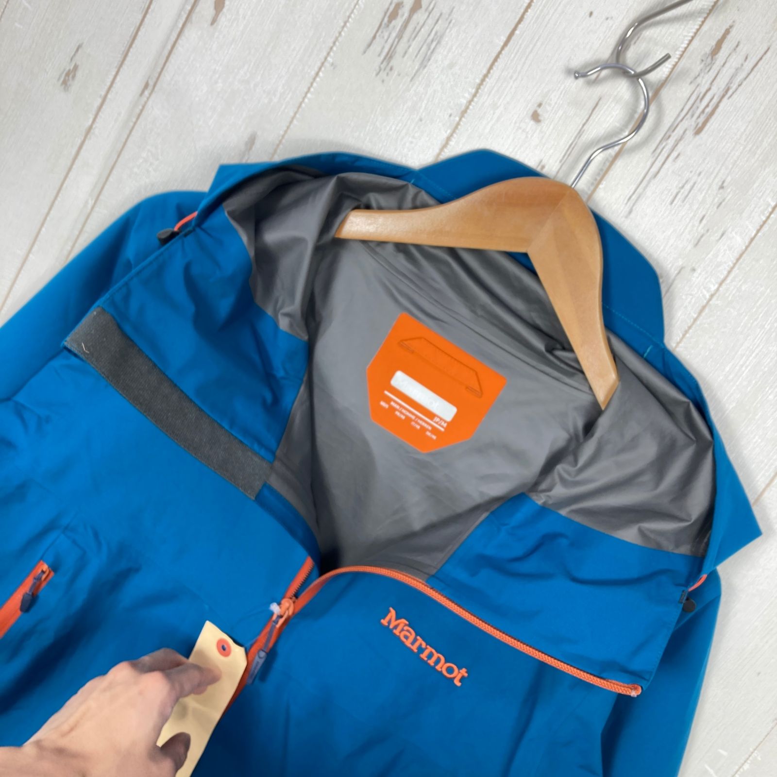 ✉️Men's M ネイビー系 Marmot ( マーモット ) コモド ジャケット